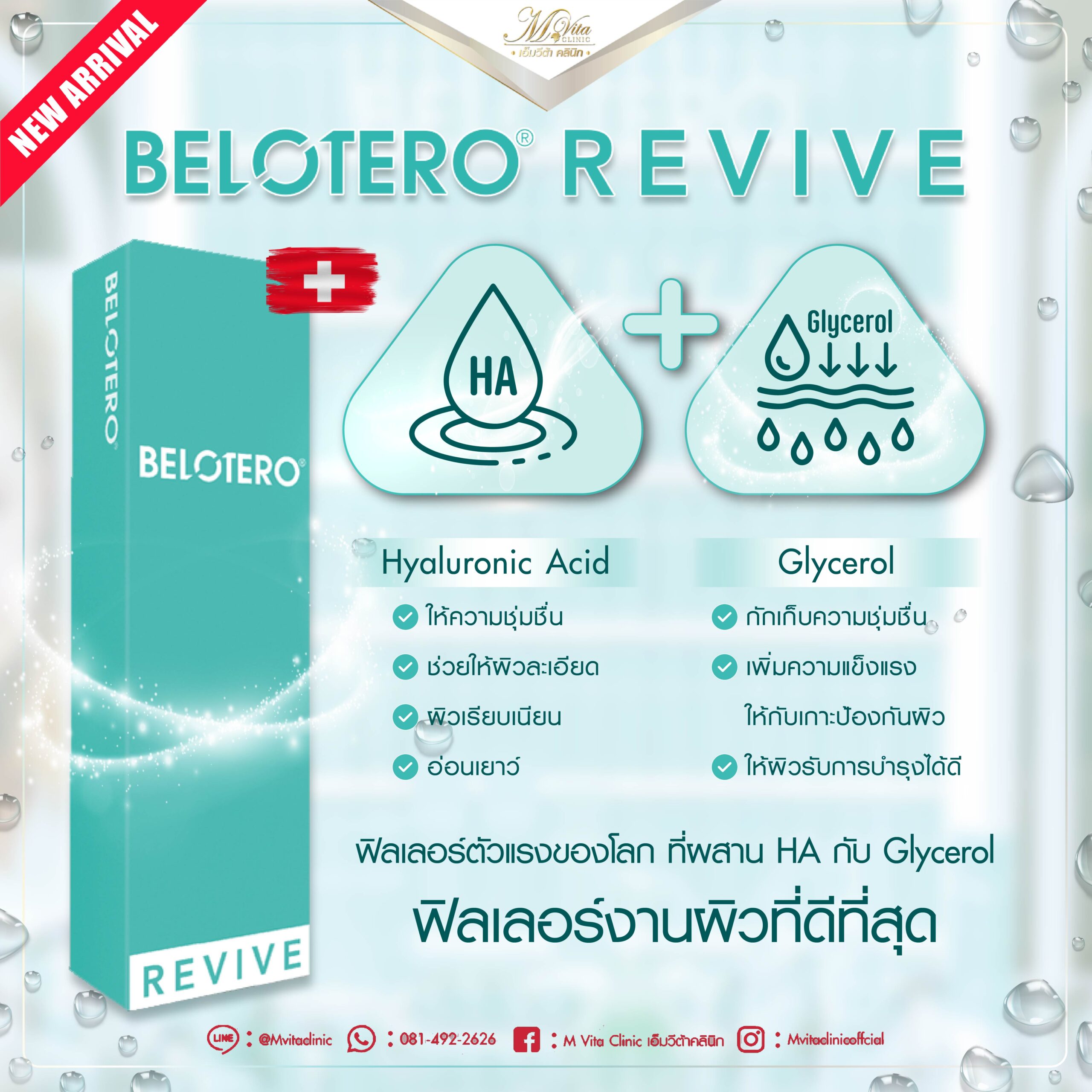 belotero revive HA และ Glycerol