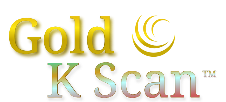 Gold K Scan logo Gold K Scan logo